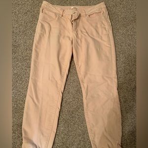 Pink Lauren Conrad Crop Jeans